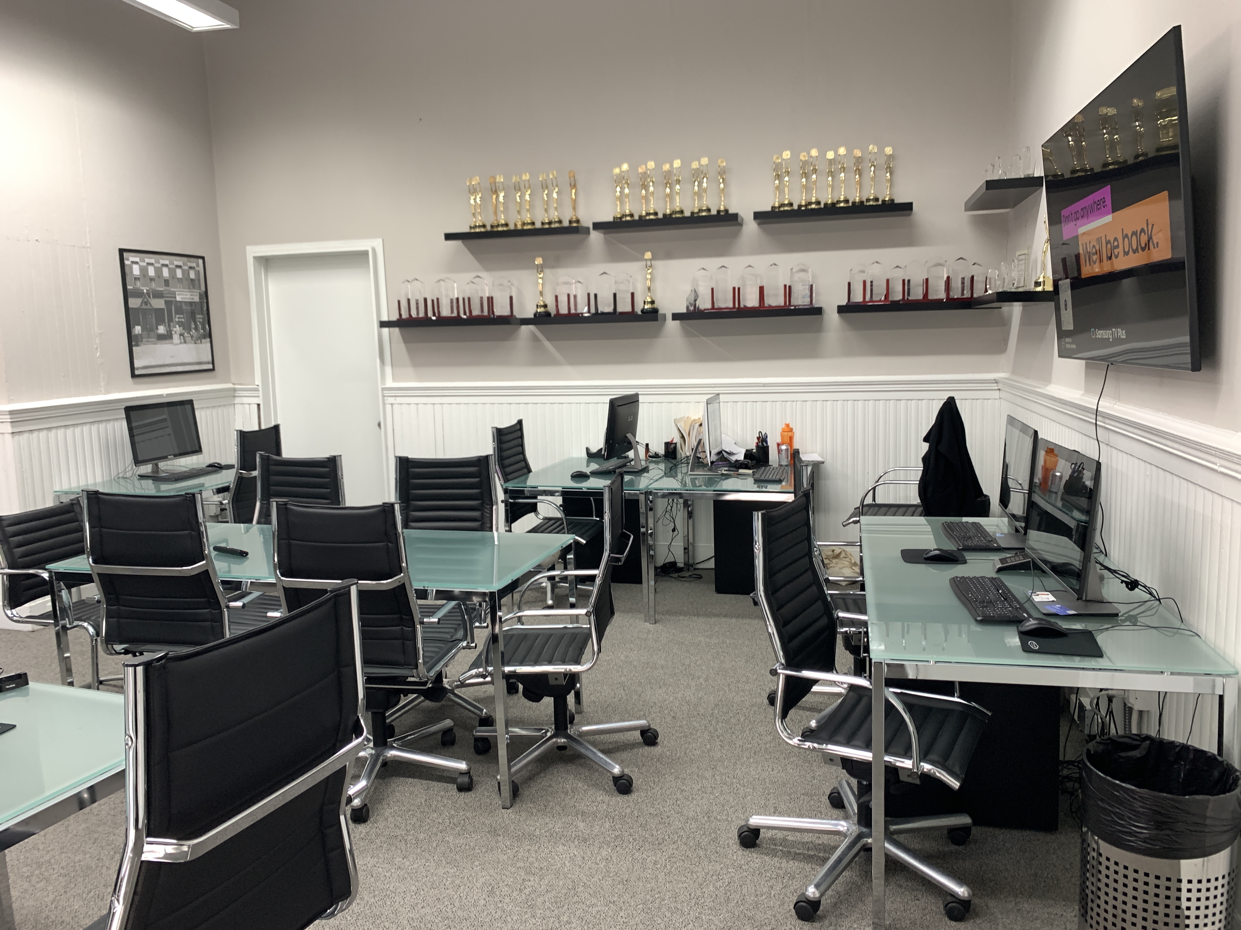 Inside the Hoboken office
